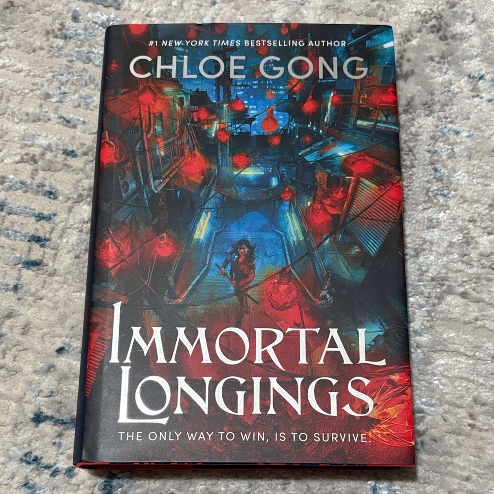 New Fairyloot Immortal Longings Signed Hardcover Book